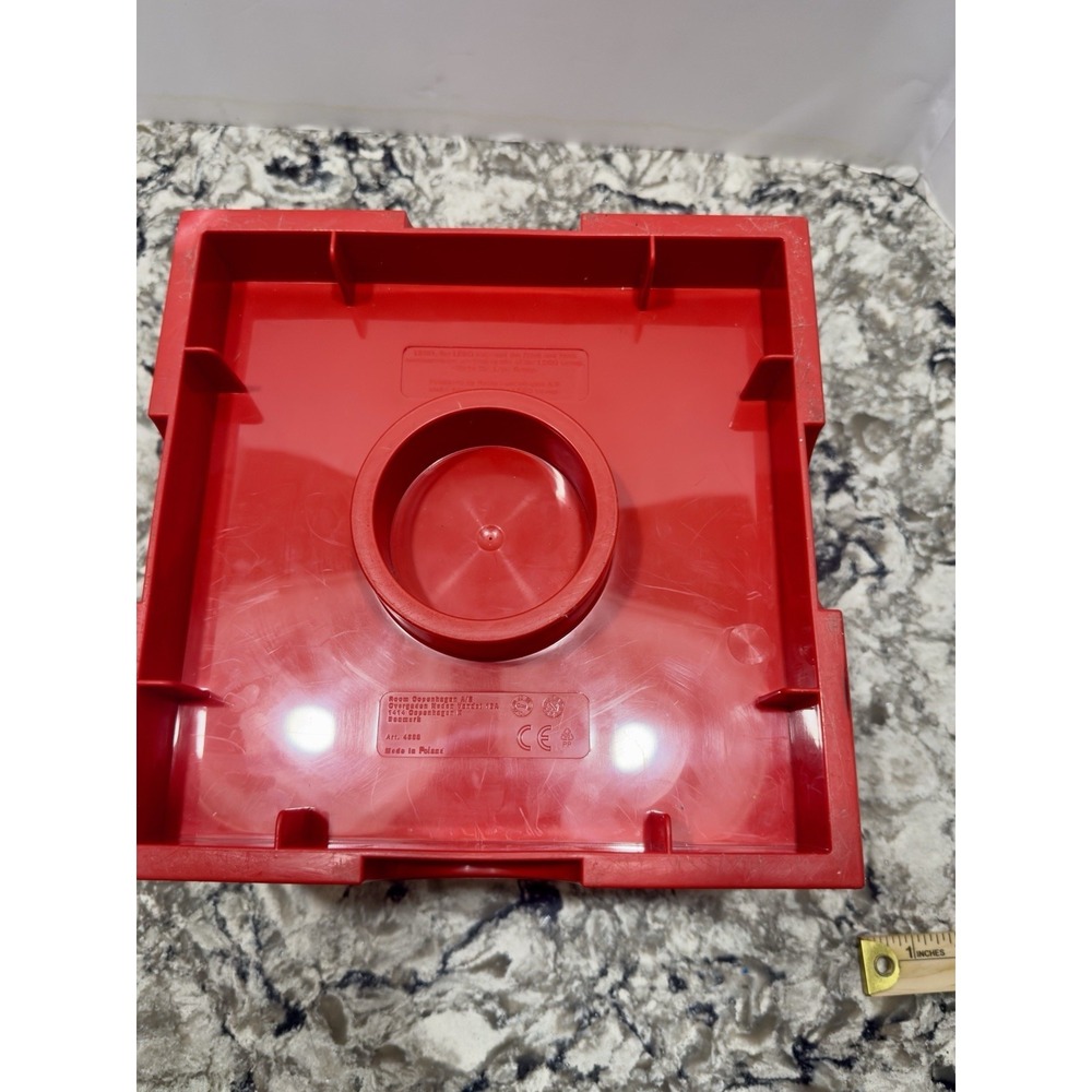 LEGO Stackable Storage Brick Red - Picture 4 of 9